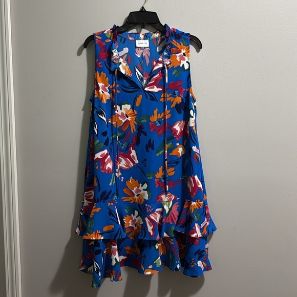 SugarLips Esby Floral Graceland Ruffle Trim Mini Dress - Picture 7 of 10